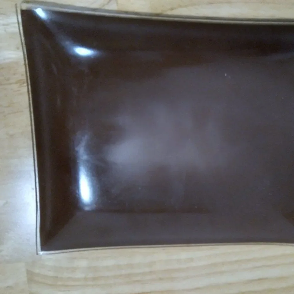 Vintage Desert Horizons Country Club Glass Ashtray Trinket Tray